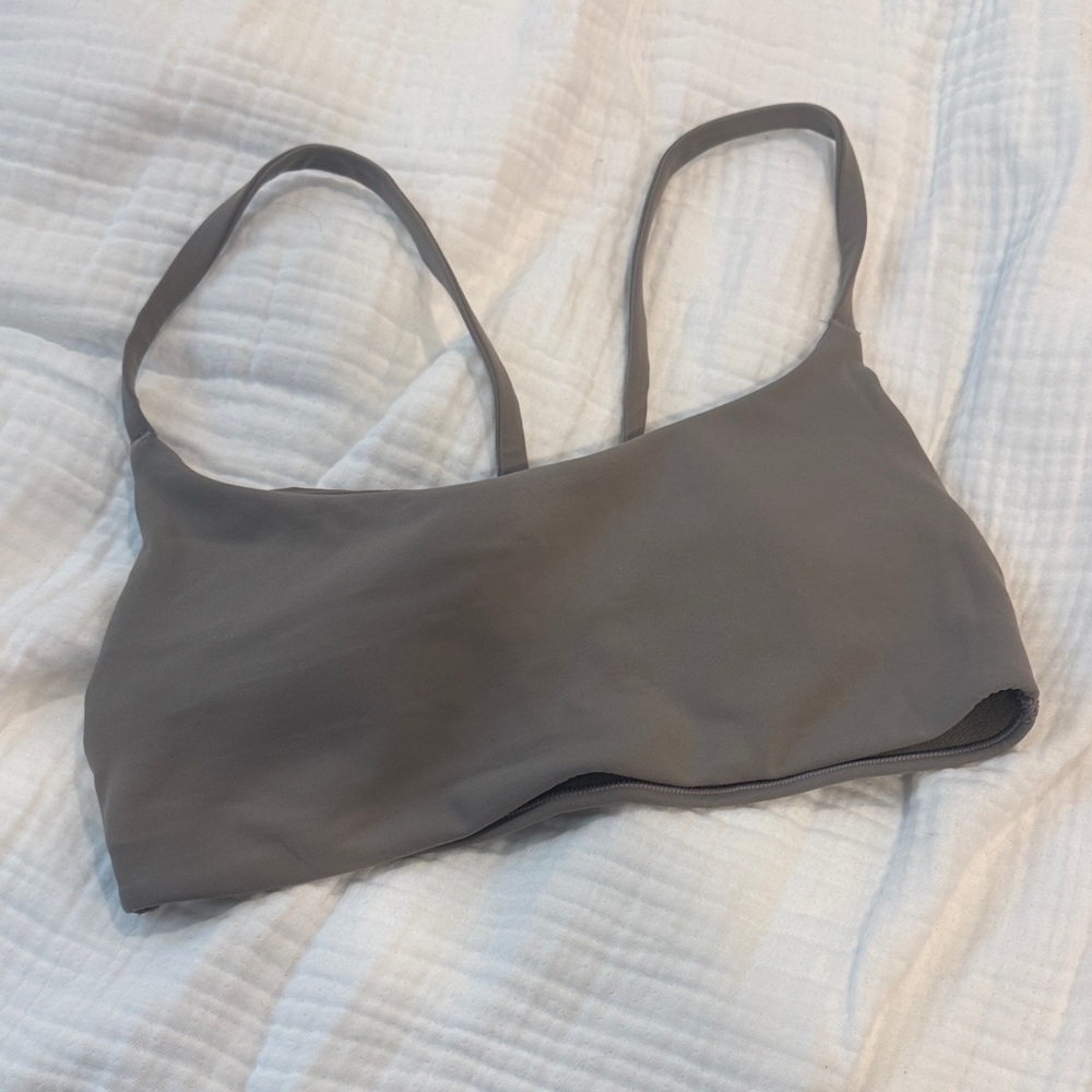 LULULEMON wunder train bra ash gray